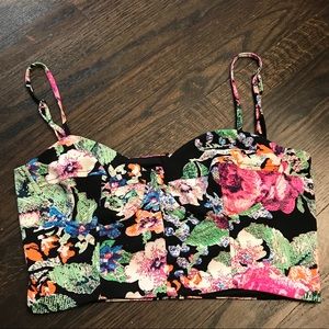 Fun Floral Crop Top